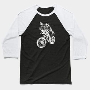 SEEMBO Pig Cycling Bicycle Hog Cyclist Bicycling Bike Biking Baseball T-Shirt